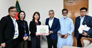 সড়ক ও সেতু মন্ত্রীর সঙ্গে জাইকা প্রতিনিধিদলের বৈঠক